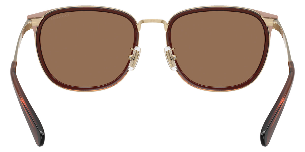 Coach HC7195 CFU13 947473 56 - Satin Light Gold/Brown / Brown Solid #id:hc7195947473_s:104115