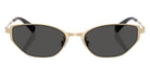 Coach HC7196D CFU22 900130 54 - Shiny Light Gold / Gray Solid #id:hc7196d900130_s:100100