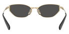 Coach HC7196D CFU22 900130 54 - Shiny Light Gold / Gray Solid #id:hc7196d900130_s:100115