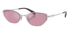 Coach HC7196D CFU22 900587 54 - Shiny Silver / Rose Flash Mirrored #id:hc7196d900587_s:102105
