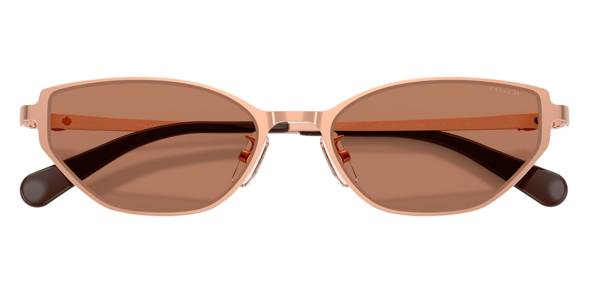Coach HC7196D CFU22 9407/3 54 - Shiny Rose Gold / Light Brown Solid #id:hc7196d94073_s:104120