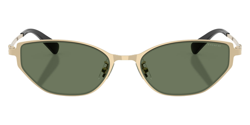 Coach HC7196D CFU22 942982 54 - Shiny Light Gold / Green Solid #id:hc7196d942982_s:106100