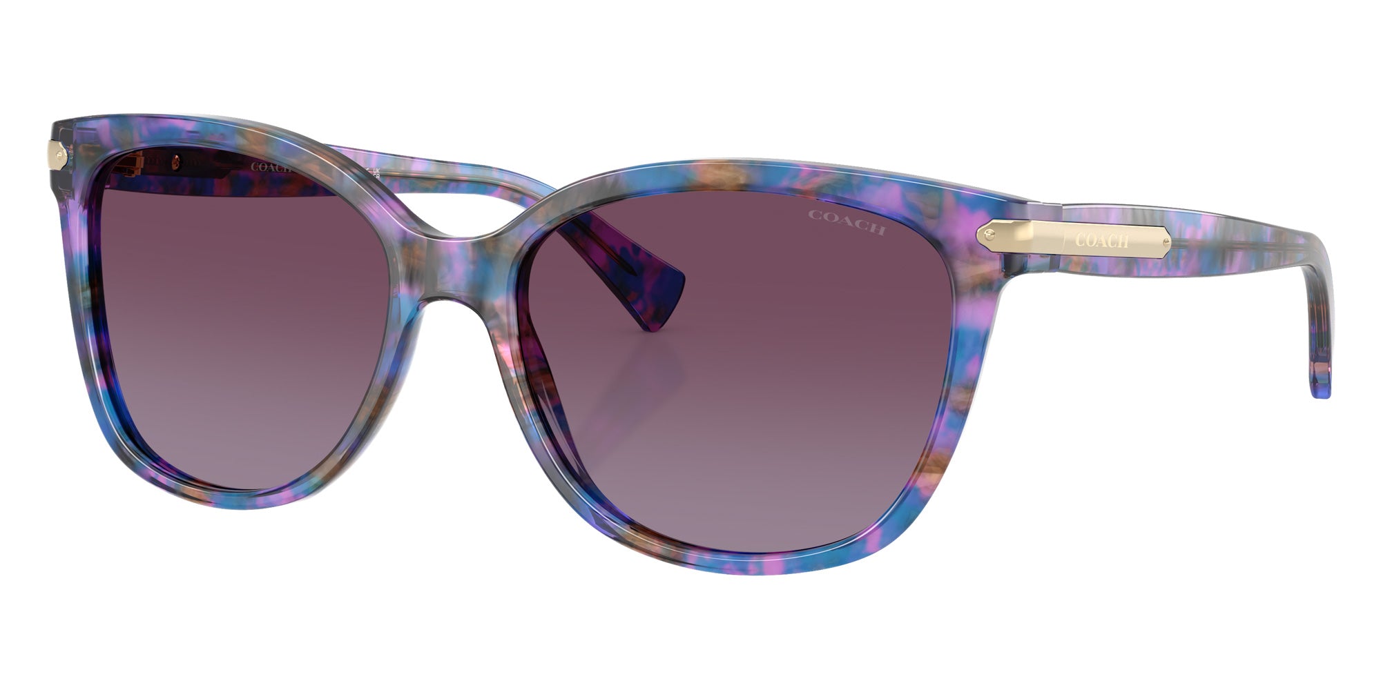 Coach HC8132 L109 52888H 57 - Purple Confetti Tortoise / Purple Gradient #id:hc813252888h_s:102105