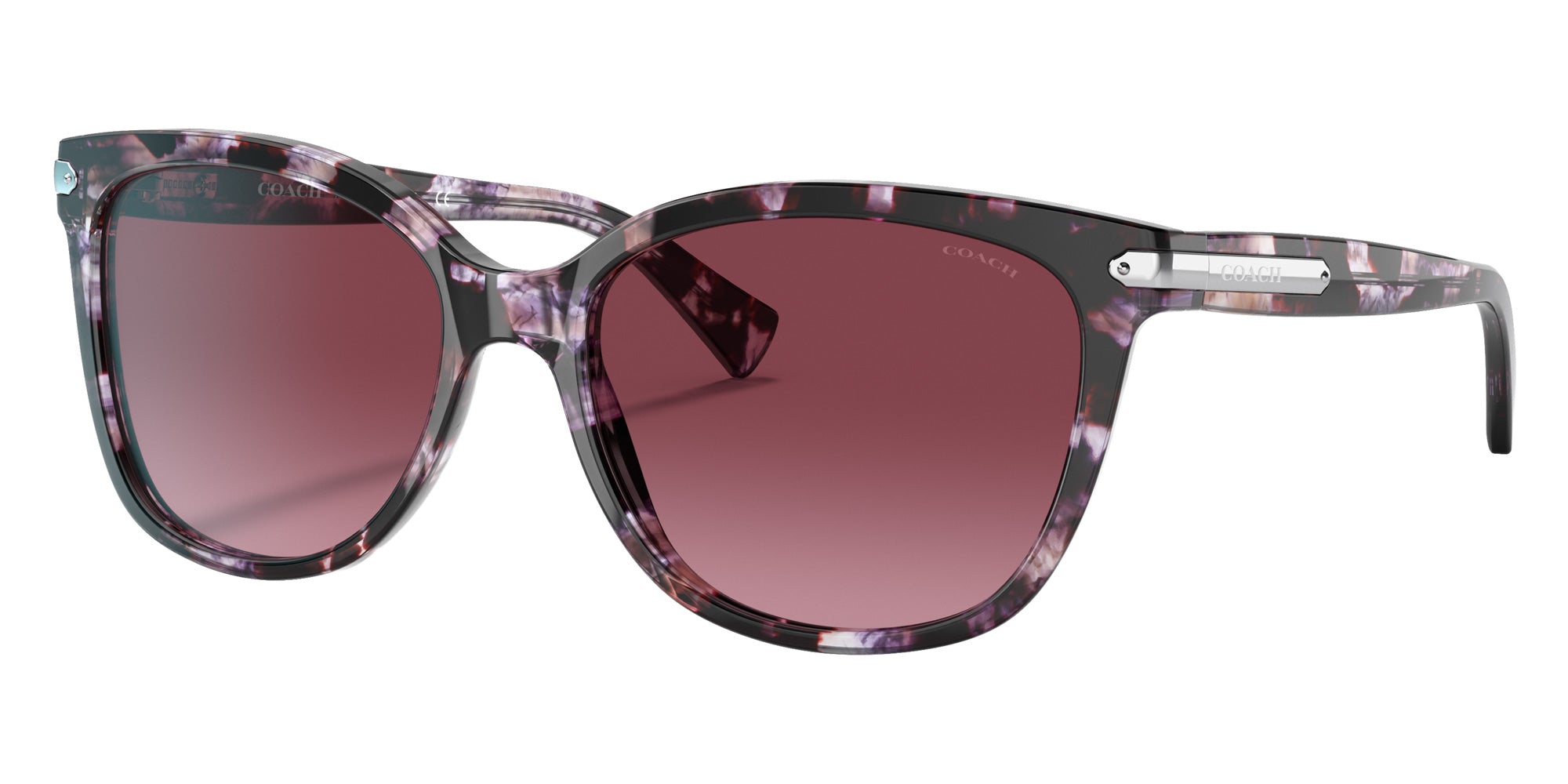 Coach HC8132 L109 55488H 57 - Purple Tortoise / Burgundy Gradient #id:hc813255488h_s:108105