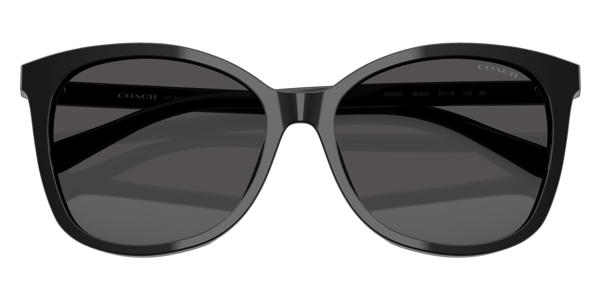 Coach HC8271U L1101 500287 57 - Black / Dark Gray #id:hc8271u500287_s:100120