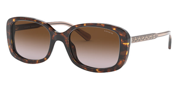 Coach HC8278 L1114 512013 53 - Dark Tortoise / Brown Gradient #id:hc8278512013_s:100100