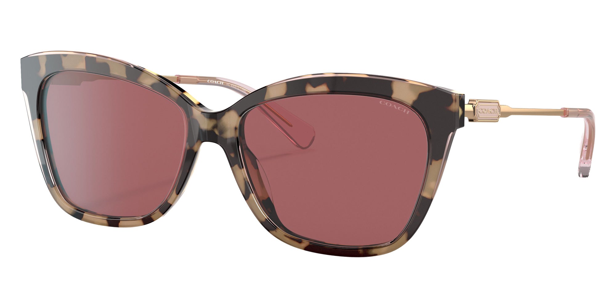 Coach HC8305 L1168 540369 57 - Pink Tortoise / Burgundy #id:hc8305540369_s:102105