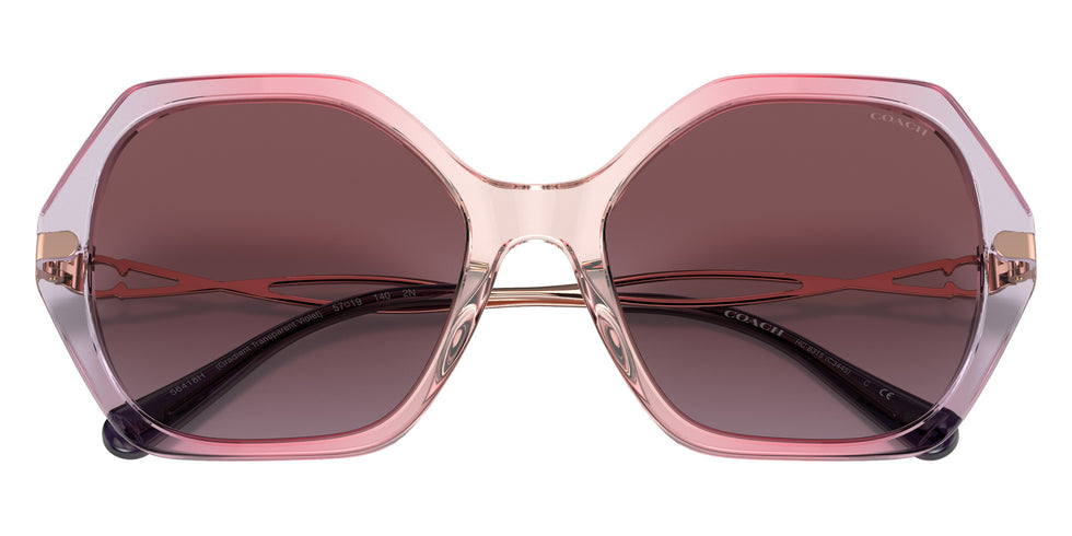 Coach HC8315 C3445 56418H 57 - Gradient Transparent Violet / Purple Gradient #id:hc831556418h_s:100120
