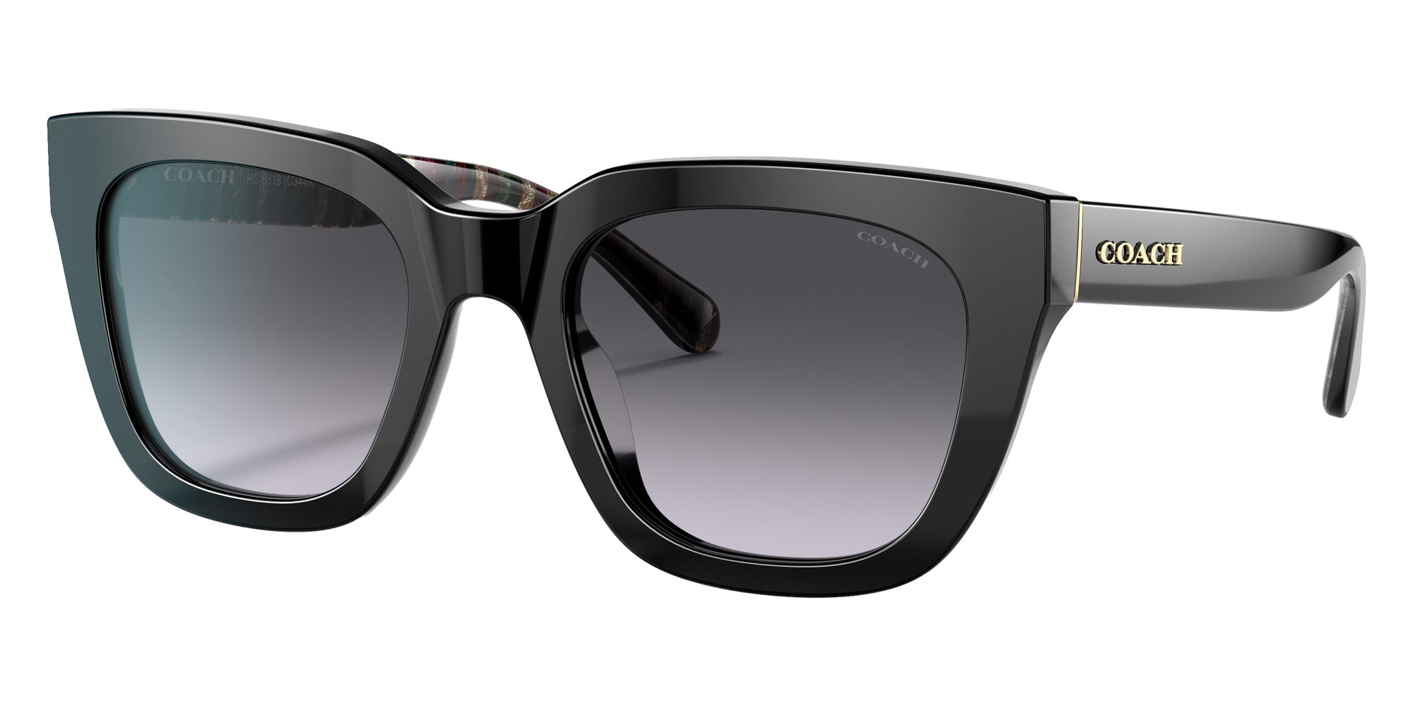 Coach HC8318 C3449 50028G 52 - Black / Gray Gradient #id:hc831850028g_s:100105