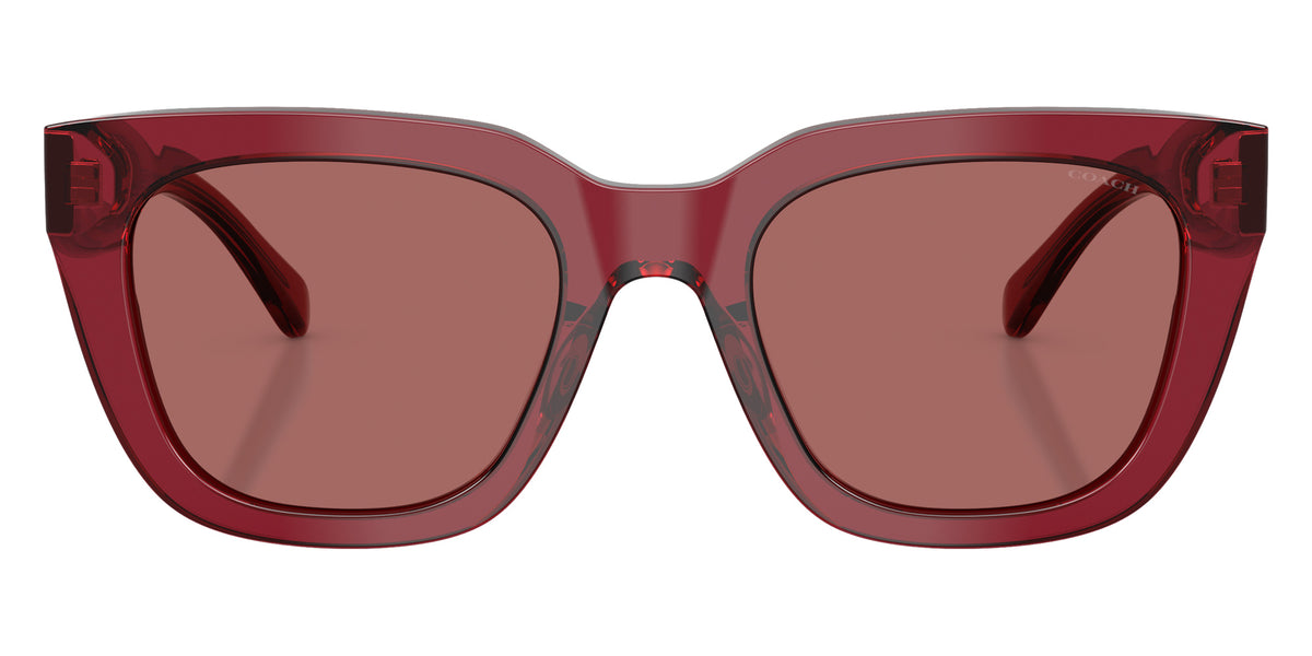 Coach HC8318 C3449 571369 52 - Transparent Burgundy / Burgundy Solid #id:hc8318571369_s:104100
