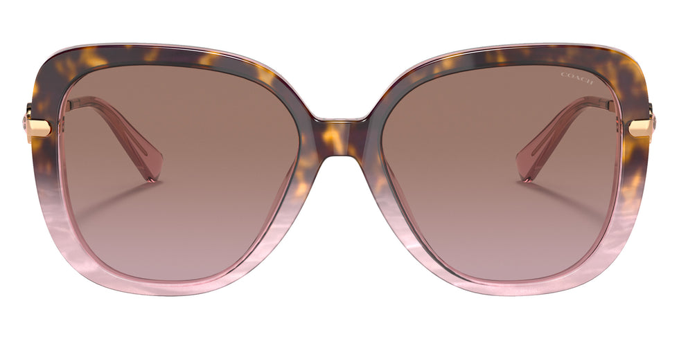 Coach HC8320 C6180 56505M 55 - Rose Tortoise Gradient / Pink Gradient Mirrored #id:hc832056505m_s:104100