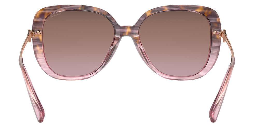 Coach HC8320 C6180 56505M 55 - Rose Tortoise Gradient / Pink Gradient Mirrored #id:hc832056505m_s:104115