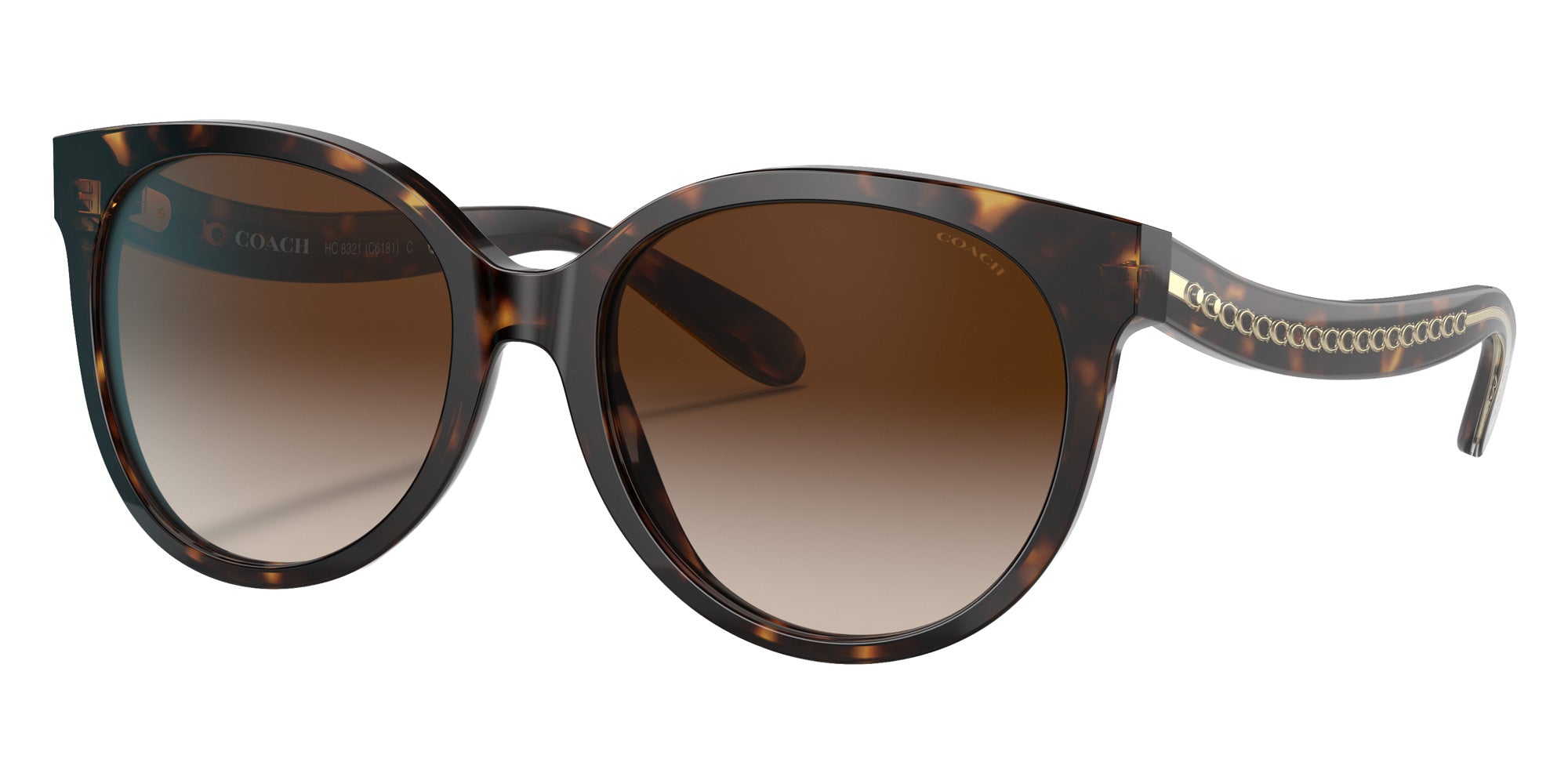 Coach HC8321 C6181 51203B 55 - Dark Tortoise / Brown Gradient #id:hc832151203b_s:100105
