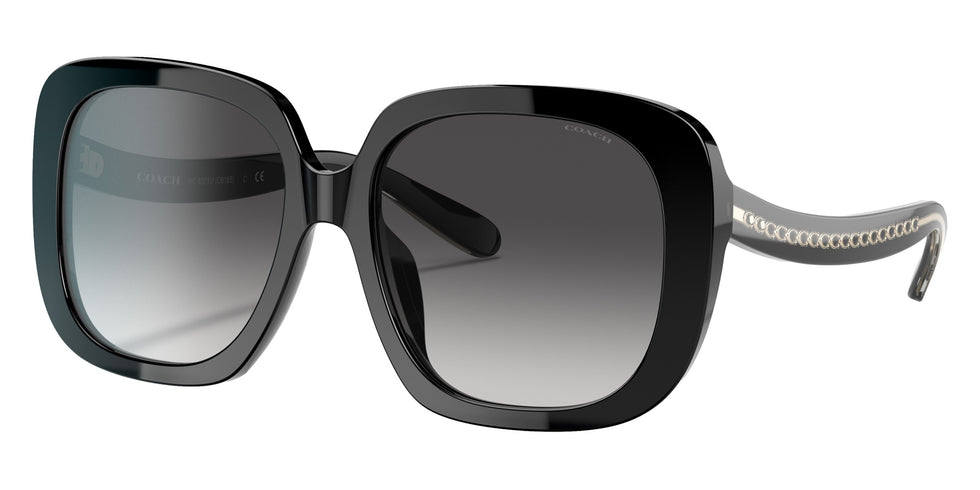Coach HC8323U C6185 50028G 56 - Black / Light Gray Gradient Black #id:hc8323u50028g_s:100105