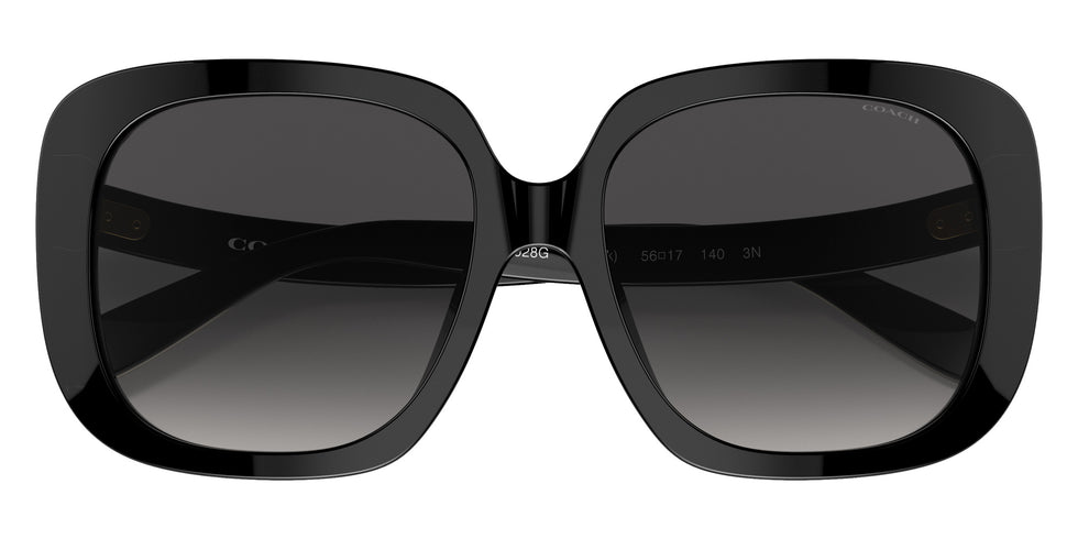 Coach HC8323U C6185 50028G 56 - Black / Light Gray Gradient Black #id:hc8323u50028g_s:100120