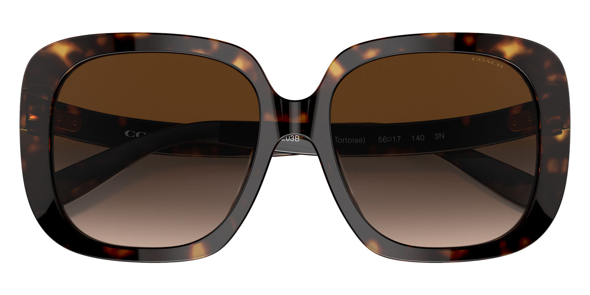 Coach HC8323U C6185 51203B 56 - Dark Tortoise / Brown Gradient #id:hc8323u51203b_s:100120