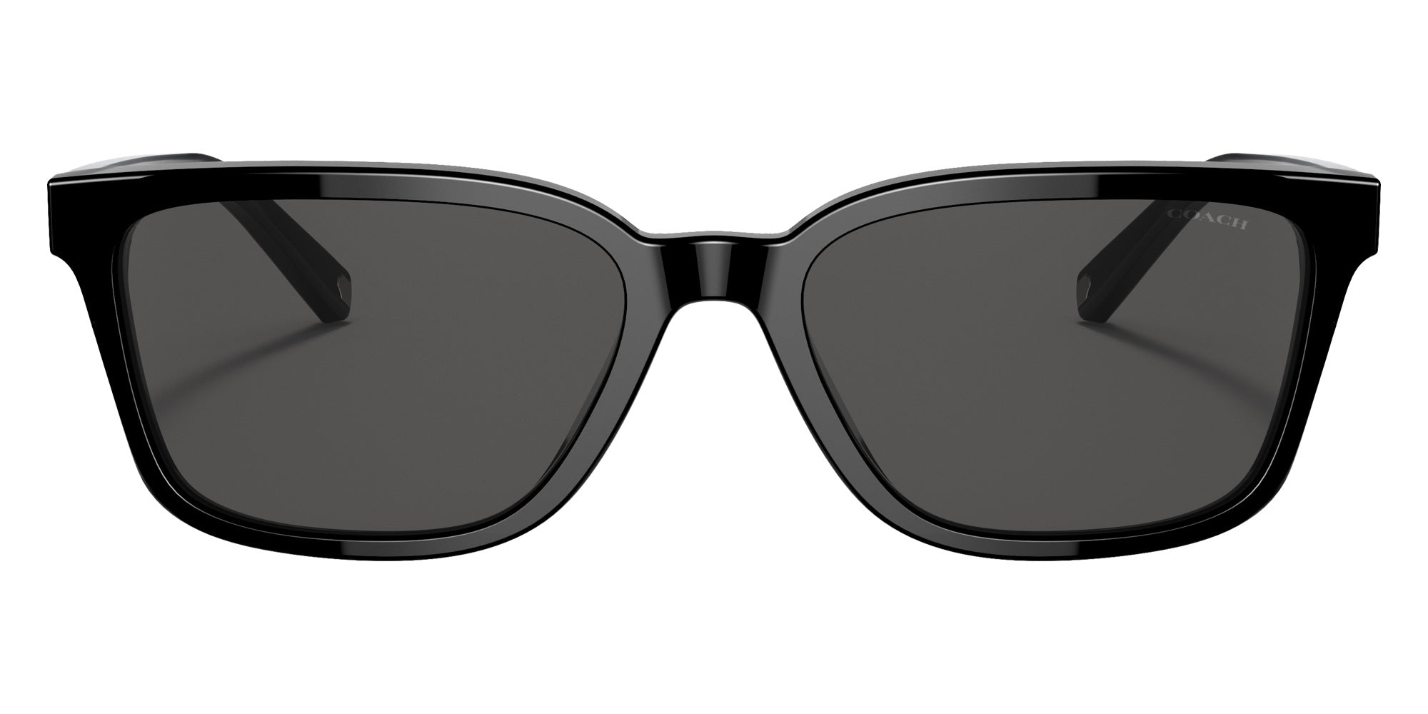 Coach HC8328U C6196 500287 57 - Black / Dark Gray Solid #id:hc8328u500287_s:100100