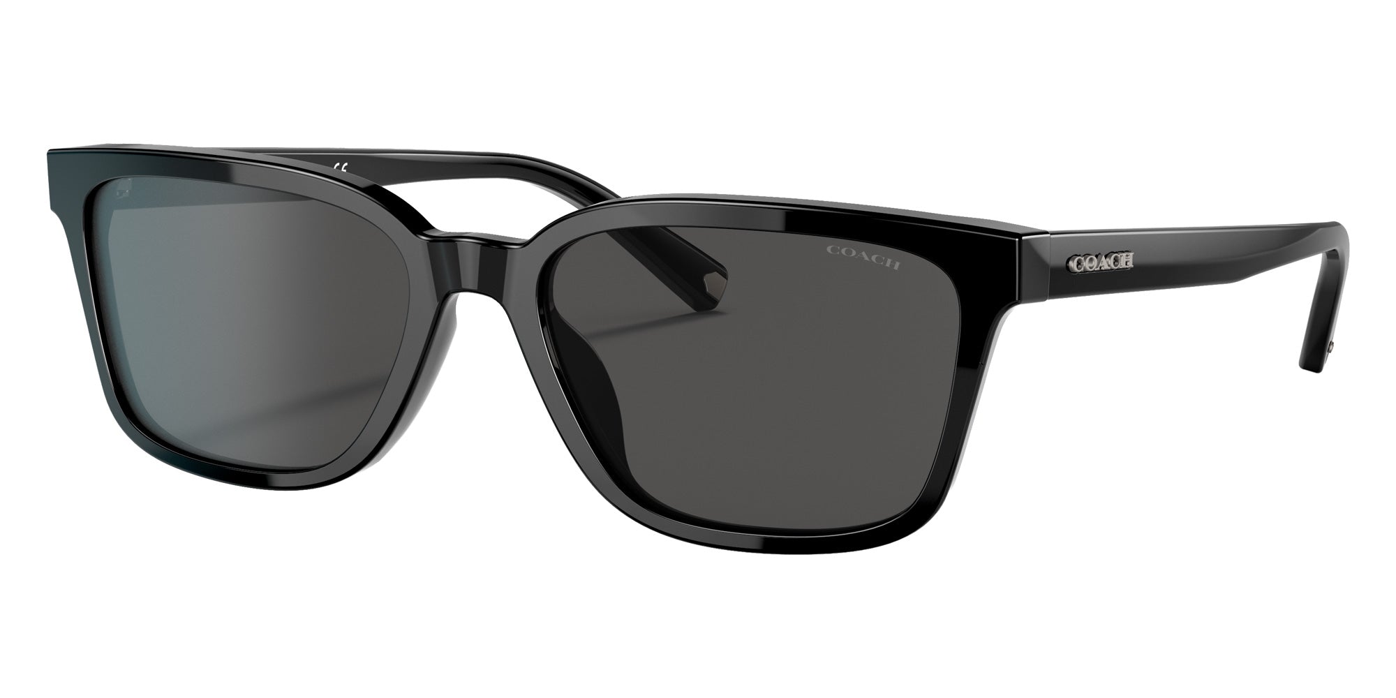Coach HC8328U C6196 500287 57 - Black / Dark Gray Solid #id:hc8328u500287_s:100105