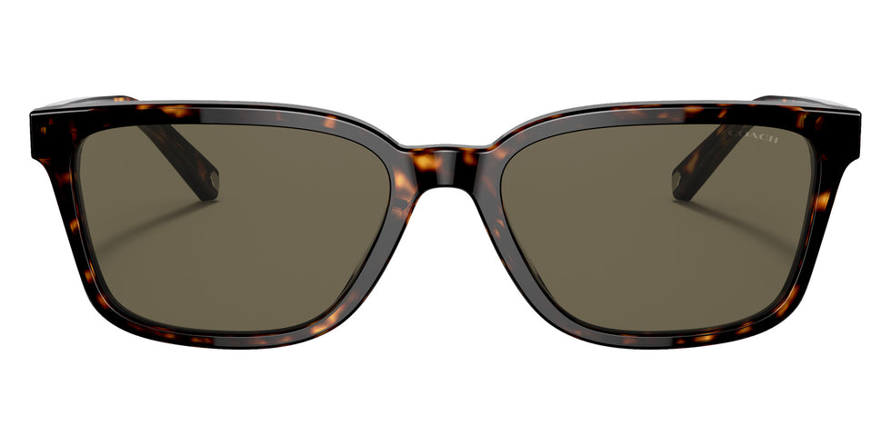 Coach HC8328U C6196 512003 57 - Dark Tortoise / Dark Brown Solid #id:hc8328u512003_s:102100