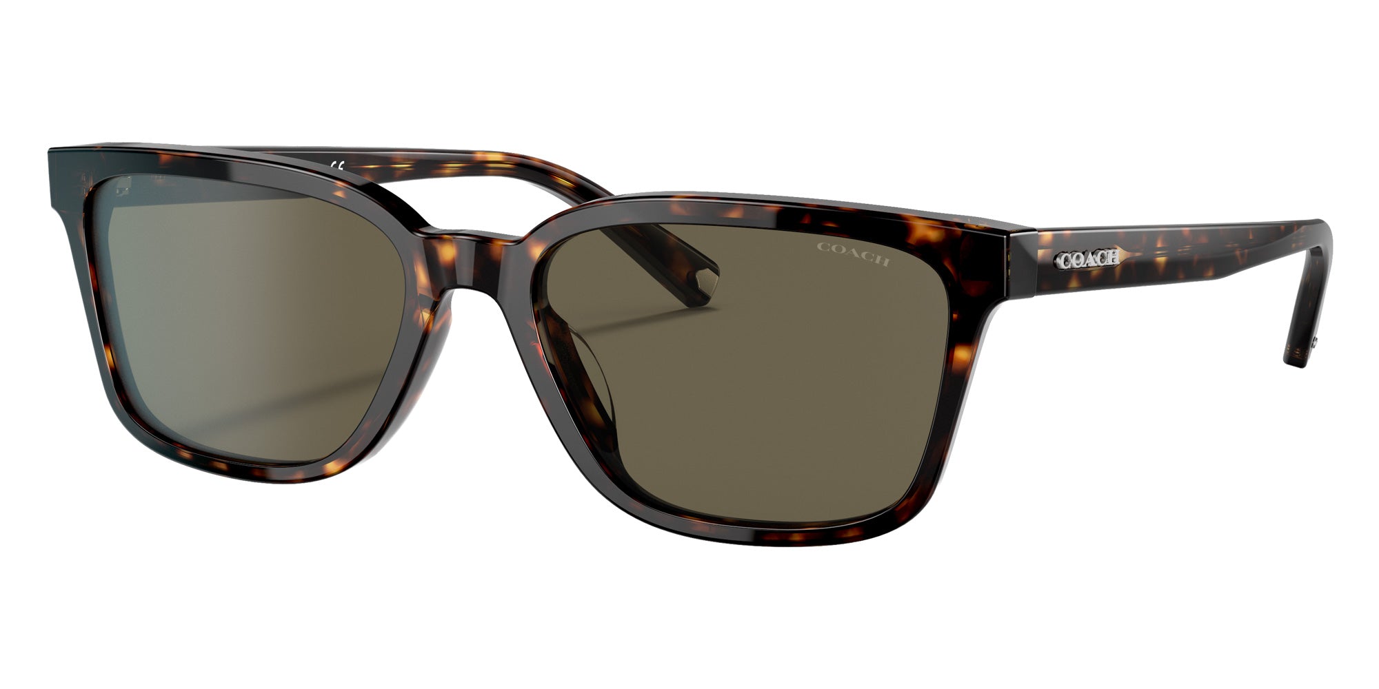 Coach HC8328U C6196 512003 57 - Dark Tortoise / Dark Brown Solid #id:hc8328u512003_s:102105