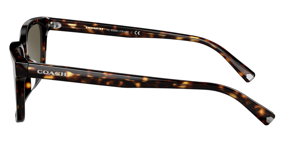 Coach HC8328U C6196 512003 57 - Dark Tortoise / Dark Brown Solid #id:hc8328u512003_s:102110