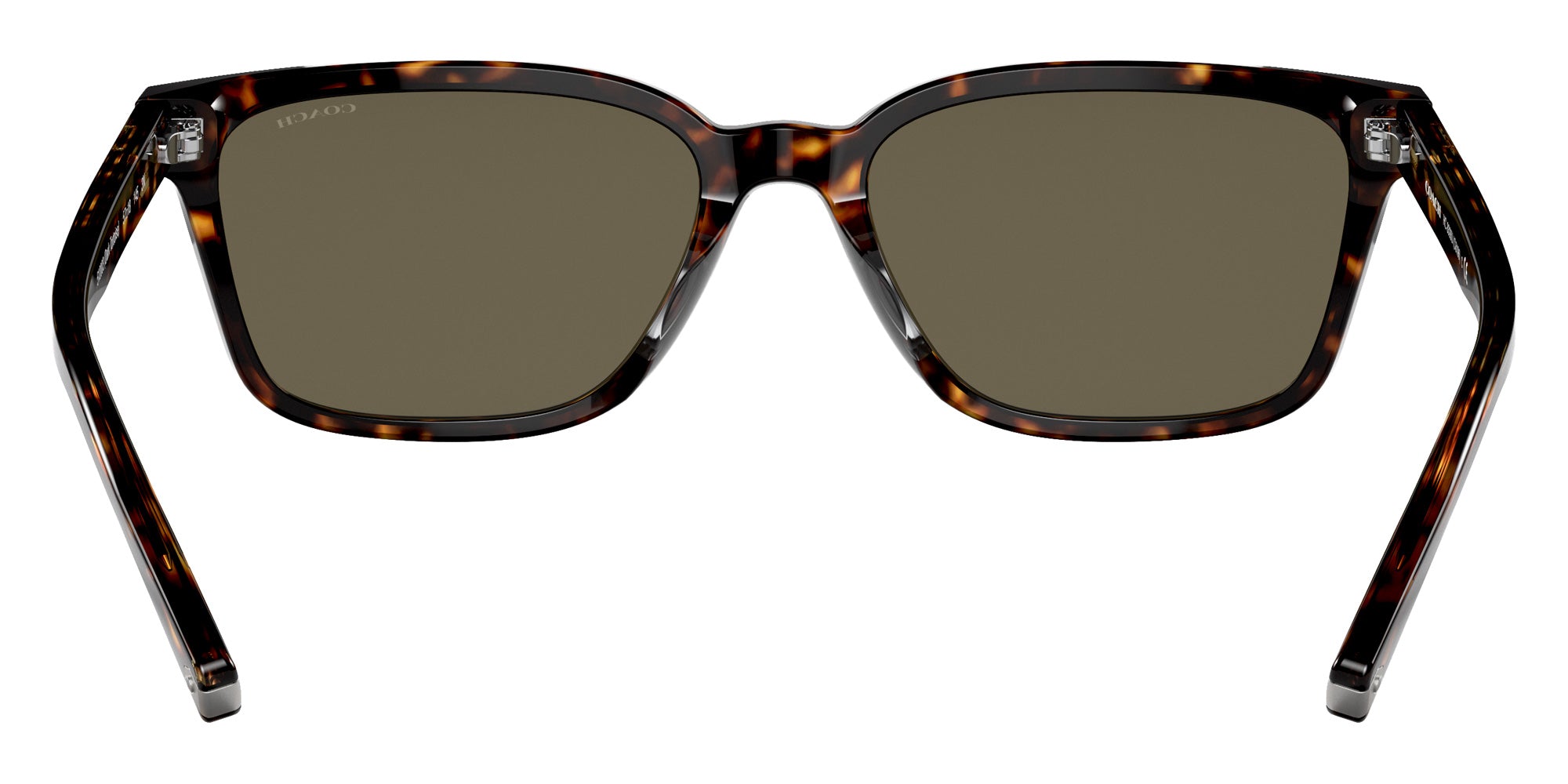 Coach HC8328U C6196 512003 57 - Dark Tortoise / Dark Brown Solid #id:hc8328u512003_s:102115