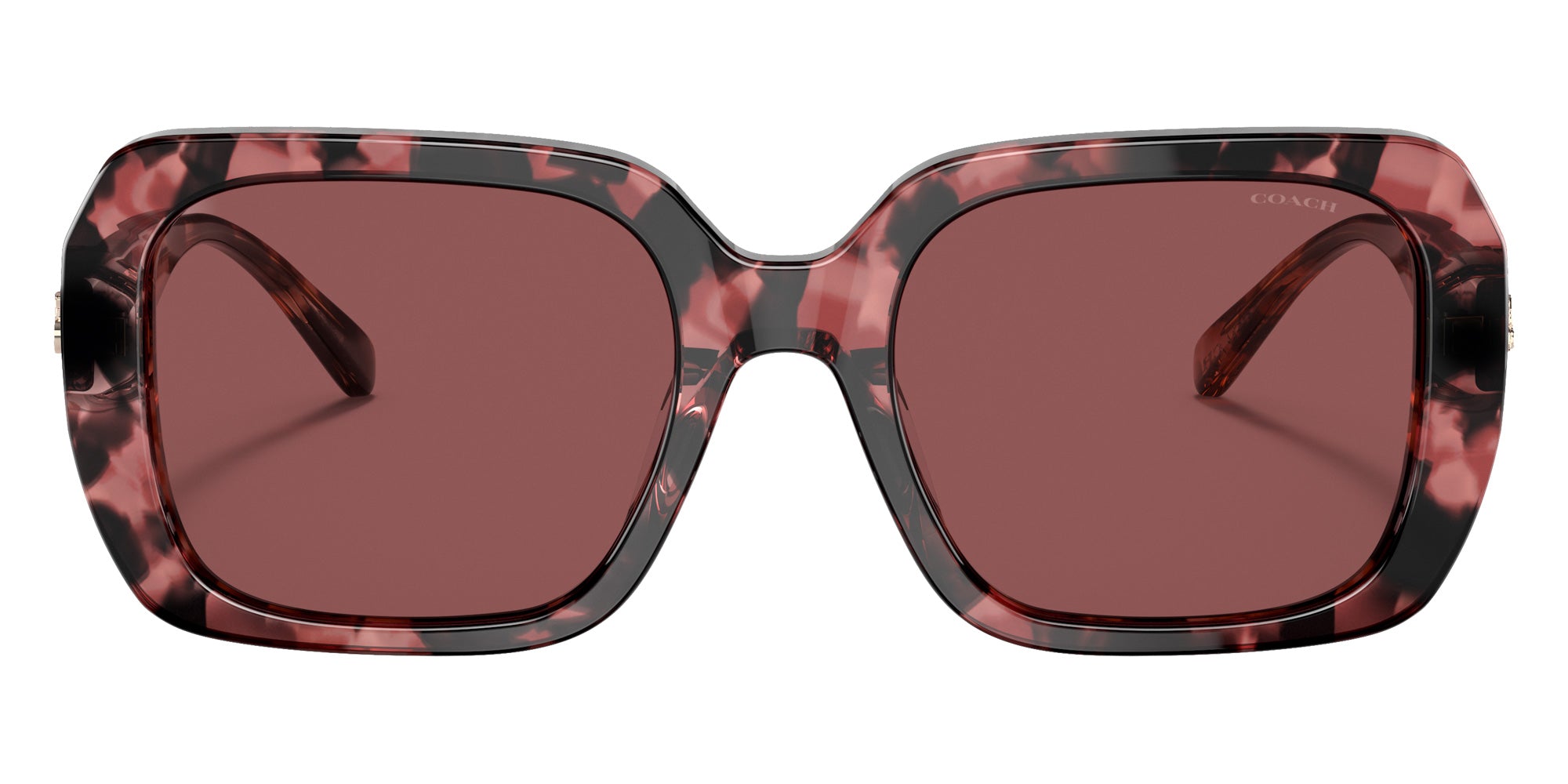 Coach HC8329U C6188 565869 53 - Milky Wine Tortoise / Burgundy Solid #id:hc8329u565869_s:102100