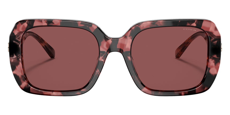 Coach HC8329U C6188 565869 53 - Milky Wine Tortoise / Burgundy Solid #id:hc8329u565869_s:102100