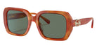 Coach HC8329U C6188 56603H 53 - Amber Tortoise/Coach Print / Dark Green Solid #id:hc8329u56603h_s:104105