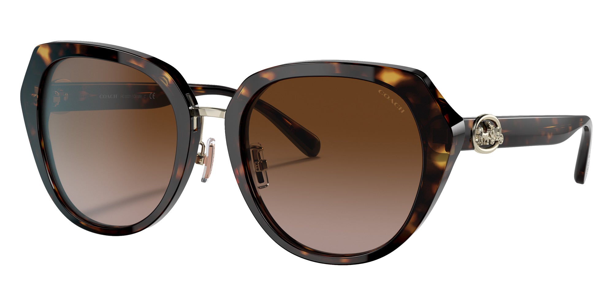 Coach HC8331 C6189 512013 55 - Dark Tortoise / Brown Gradient #id:hc8331512013_s:102105