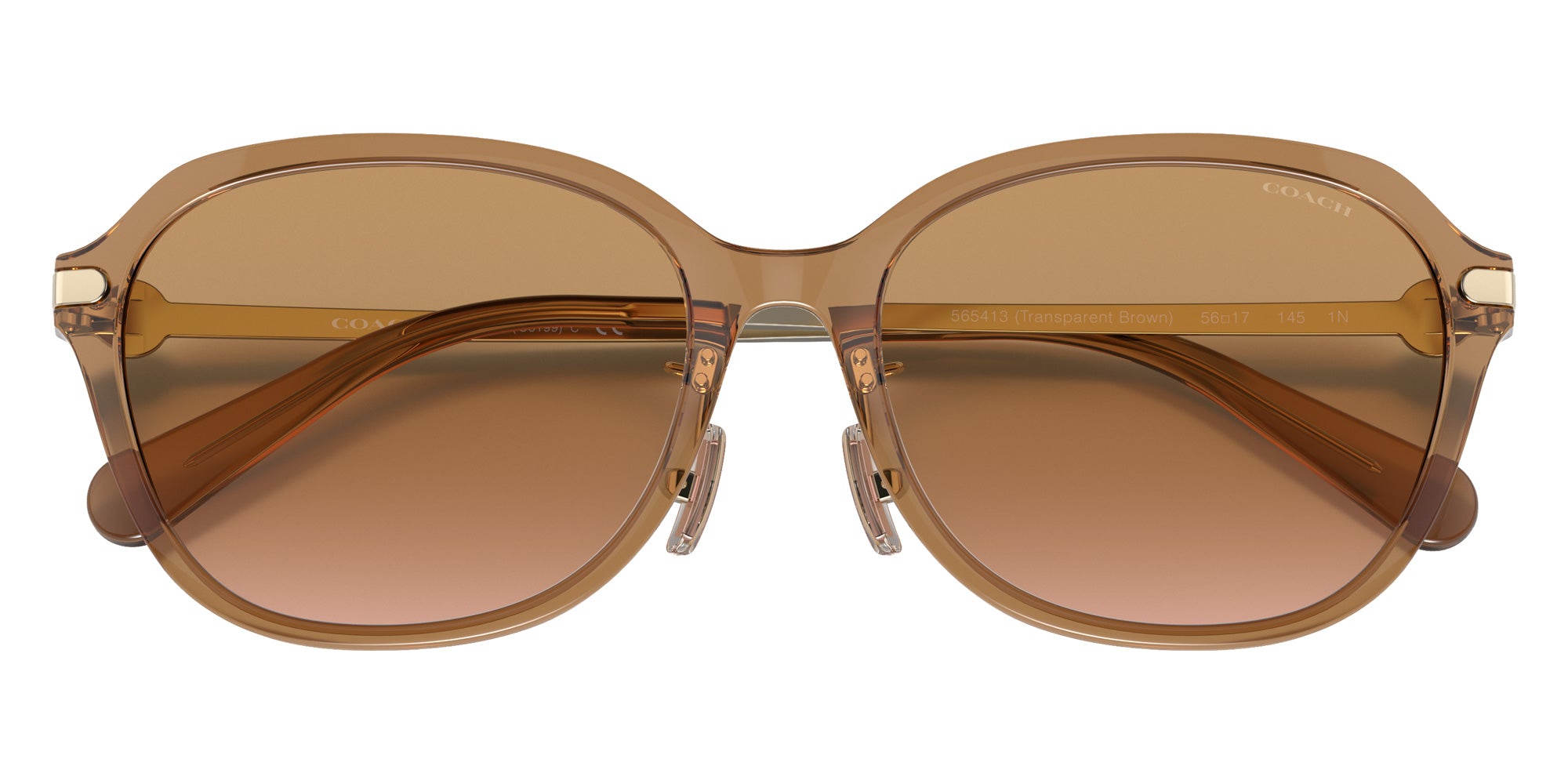Coach HC8332D C6199 565413 56 - Transparent Brown / Brown Gradient #id:hc8332d565413_s:104120
