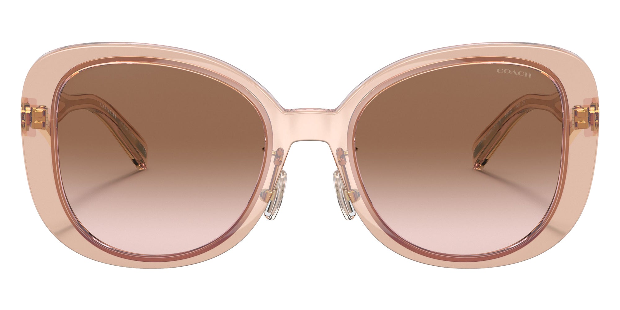 Coach HC8333 C7995 568013 53 - Transparent Blush / Brown Pink Gradient #id:hc8333568013_s:100100