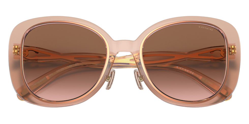 Coach HC8333 C7995 568013 53 - Transparent Blush / Brown Pink Gradient #id:hc8333568013_s:100120