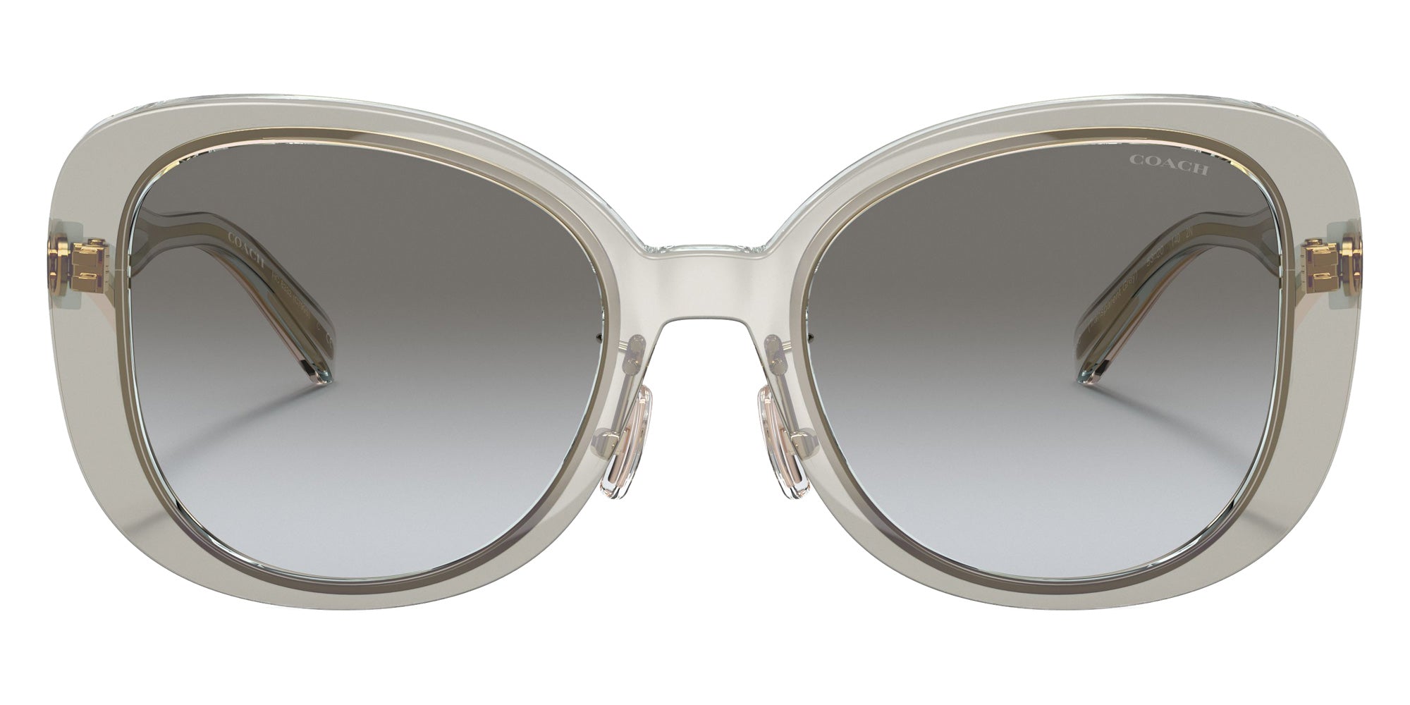 Coach HC8333 C7995 56813C 53 - Transparent Gray / Gray Gradient #id:hc833356813c_s:102100