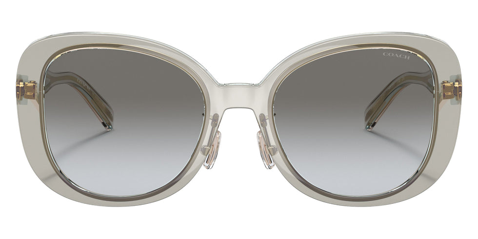 Coach HC8333 C7995 56813C 53 - Transparent Gray / Gray Gradient #id:hc833356813c_s:102100