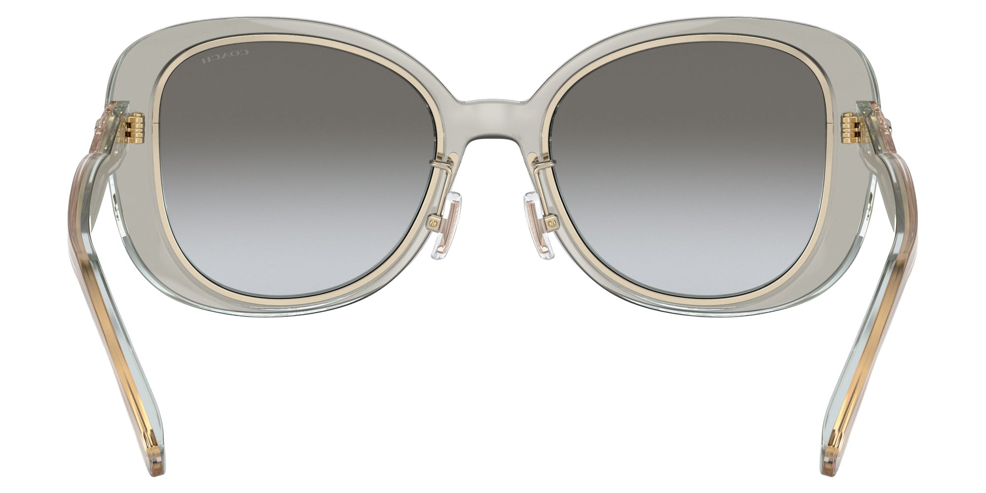 Coach HC8333 C7995 56813C 53 - Transparent Gray / Gray Gradient #id:hc833356813c_s:102115