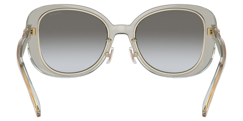 Coach HC8333 C7995 56813C 53 - Transparent Gray / Gray Gradient #id:hc833356813c_s:102115