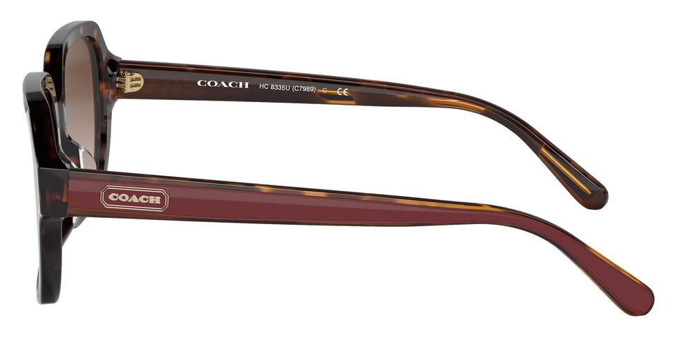Coach HC8335U C7989 512013 53 - Dark Tortoise / Brown Gradient #id:hc8335u512013_s:102110
