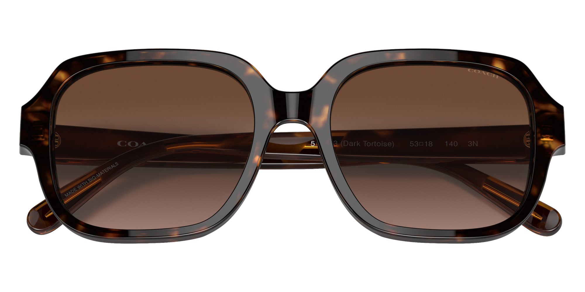 Coach HC8335U C7989 512013 53 - Dark Tortoise / Brown Gradient #id:hc8335u512013_s:102120