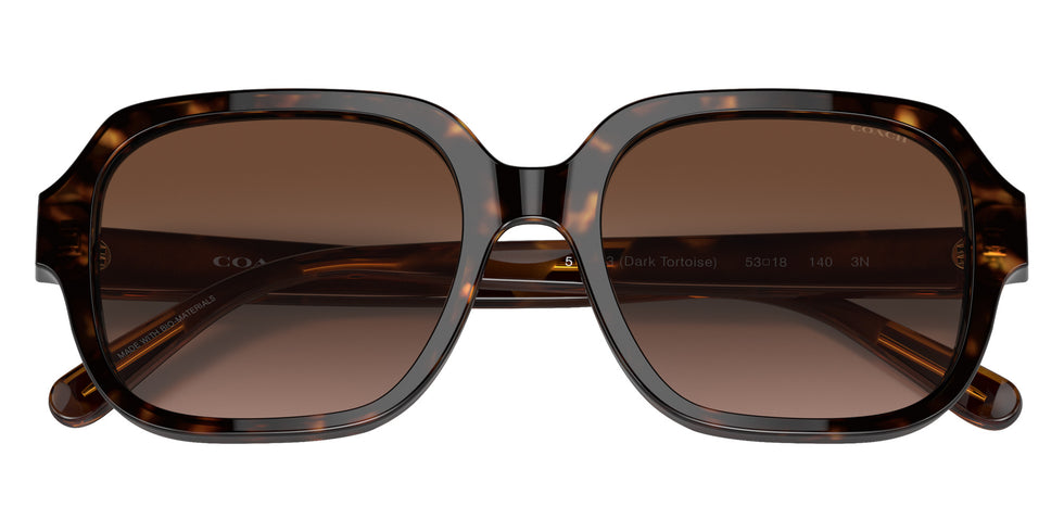 Coach HC8335U C7989 512013 53 - Dark Tortoise / Brown Gradient #id:hc8335u512013_s:102120