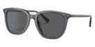 Coach HC8338U C8006 553787 55 - Transparent Dark Gray / Dark Gray Solid #id:hc8338u553787_s:102105