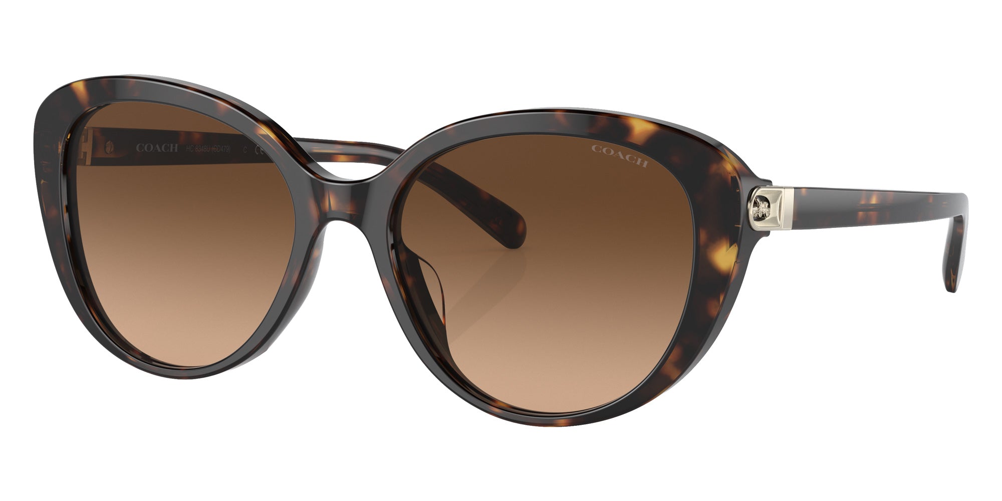 Coach HC8348U CD479 512074 56 - Dark Tortoise / Brown Gradient #id:hc8348u512074_s:100105