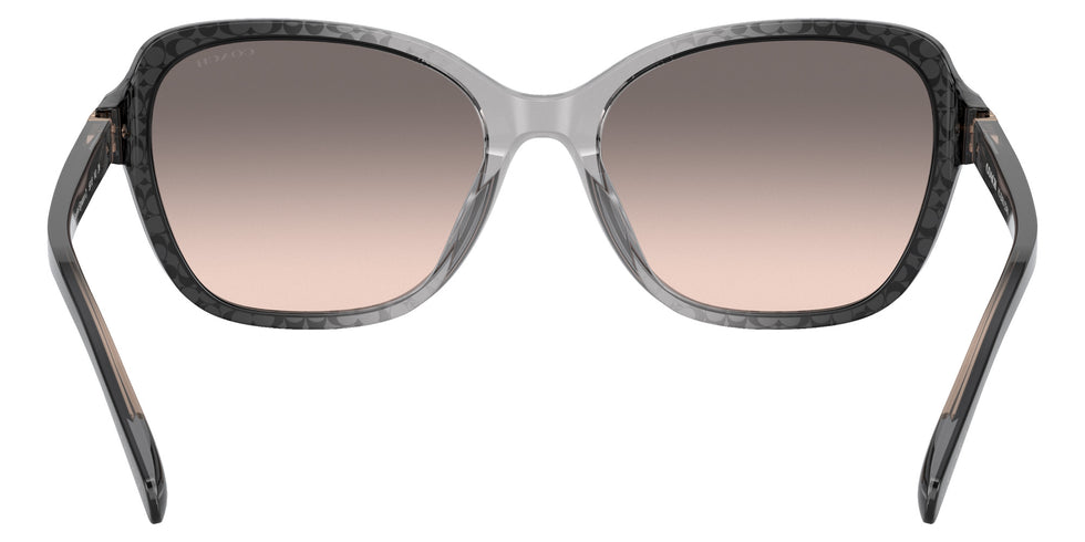 Coach HC8349U CD481 57103B 56 - Gray Gradient / Gray Pink Gradient #id:hc8349u57103b_s:102115