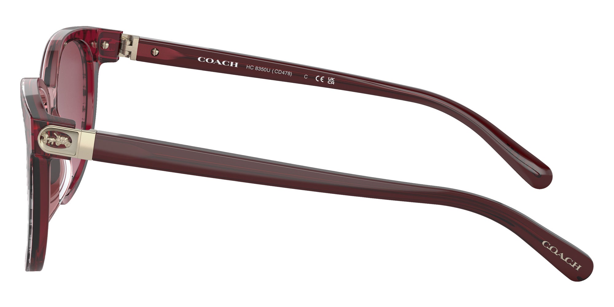 Coach HC8350U CD478 57098H 54 - Red Gradient / Violet Pink Gradient #id:hc8350u57098h_s:106110