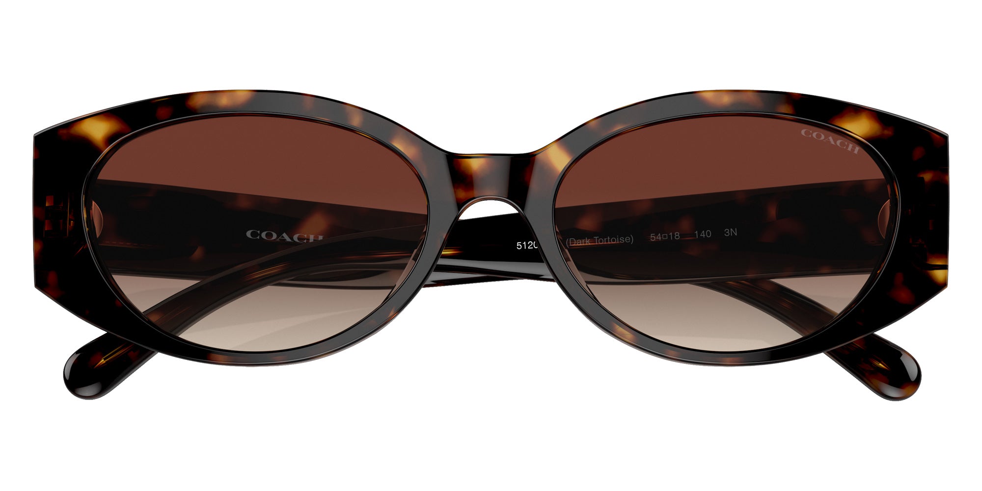 Coach HC8353U CD473 512013 54 - Dark Tortoise / Dark Brown Gradient #id:hc8353u512013_s:100120