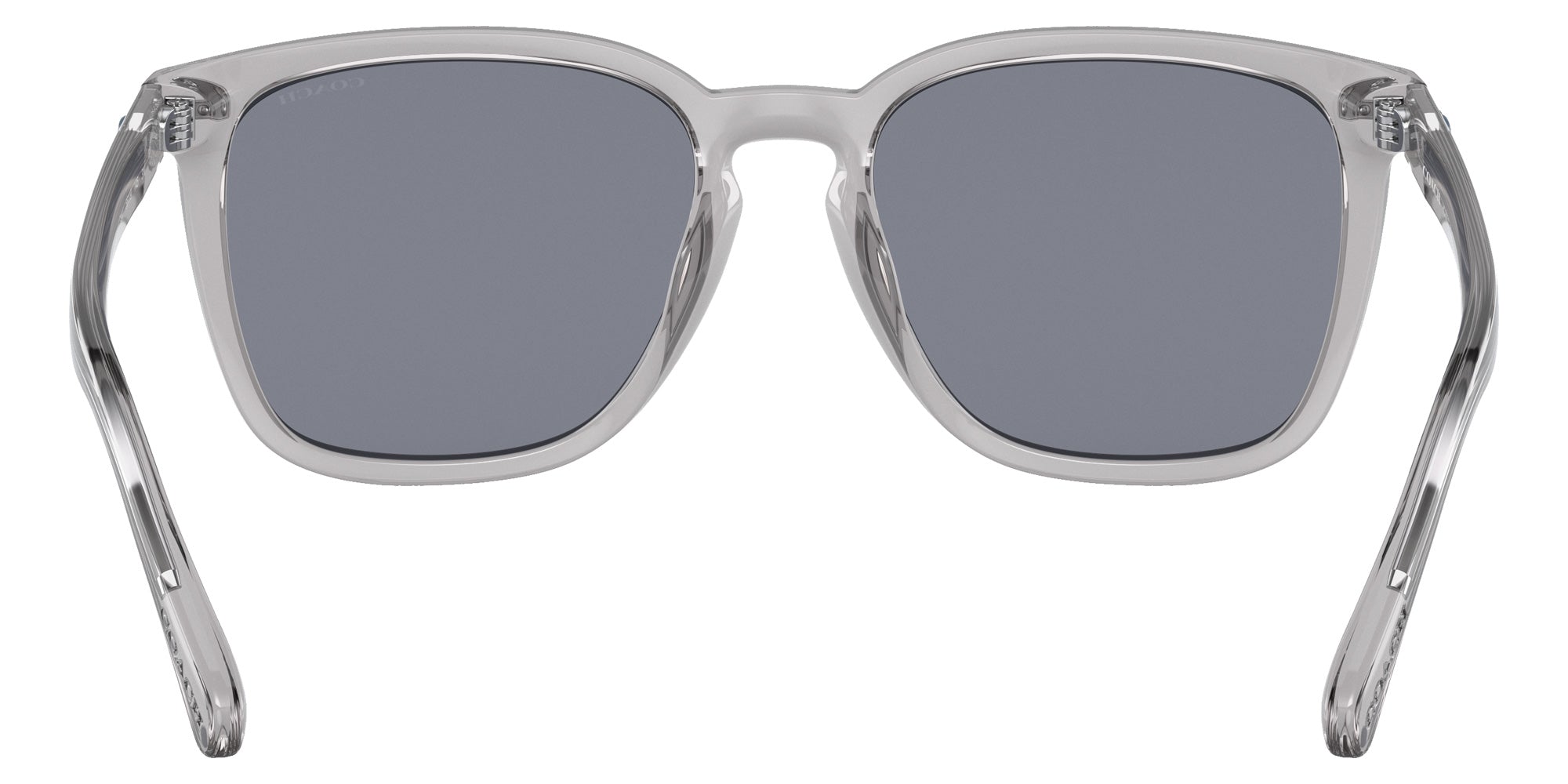 Coach HC8354U CD458 571855 56 - Transparent Gray / Dark Blue Solid #id:hc8354u571855_s:100115