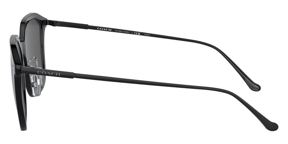 Coach HC8355 CD461 500287 55 - Black / Dark Gray #id:hc8355500287_s:100110