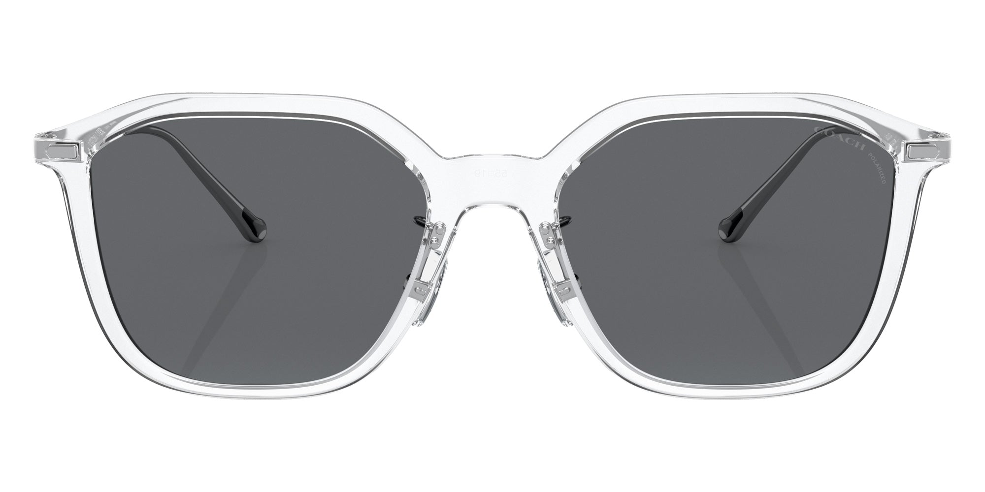Coach HC8355 CD461 511181 55 - Clear / Gray Solid Polarized #id:hc8355511181_s:102100