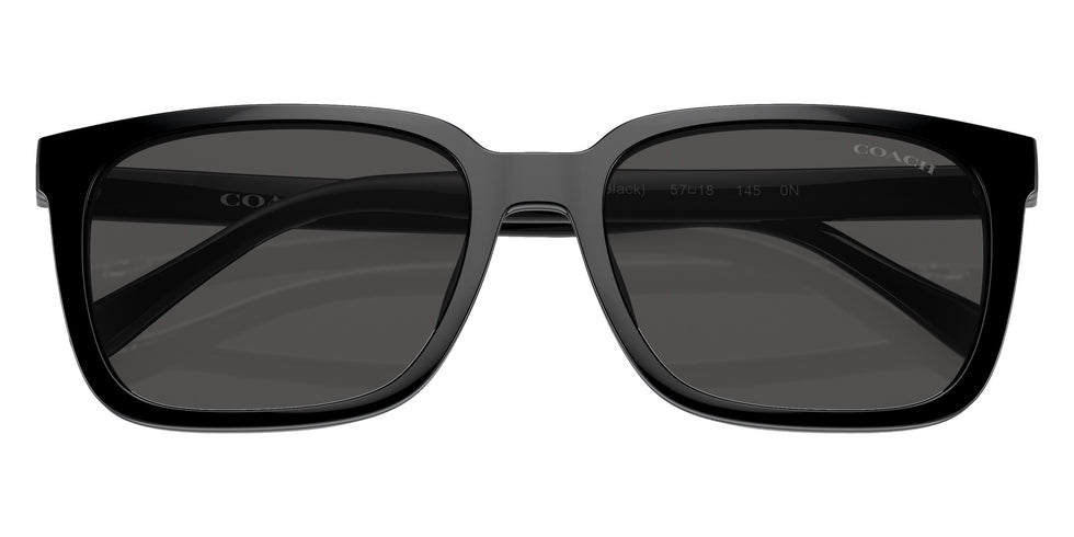 Coach HC8357U CK470 500287 57 - Black / Gray Solid #id:hc8357u500287_s:100125