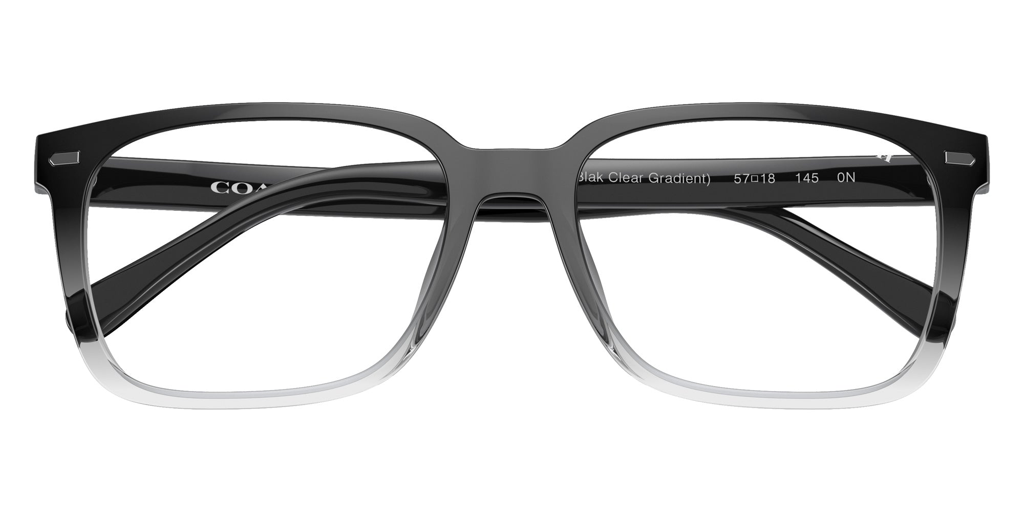 Coach HC8357U CK470 576387 57 - Black Clear Gradient / Gray Solid #id:hc8357u576387_s:104120